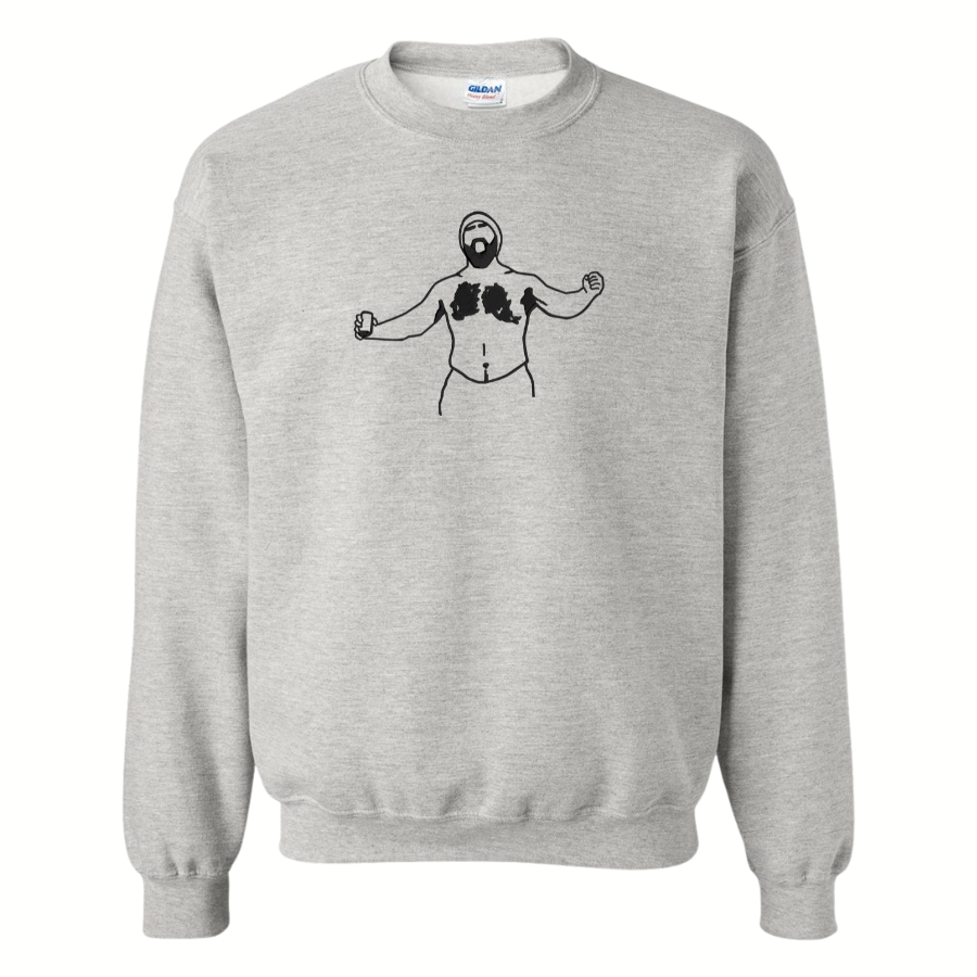 Jason Kelce Shirtless Crewneck