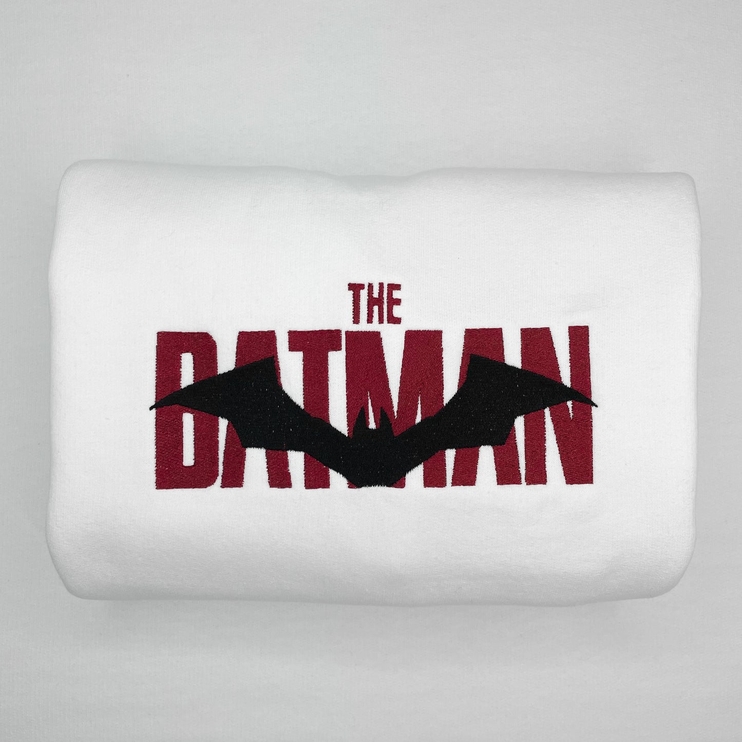 The Batman Movie 2022 Embroidered Crewneck