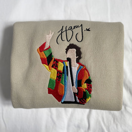 Harry Styles Iconic Colorblock Sweater Crewneck