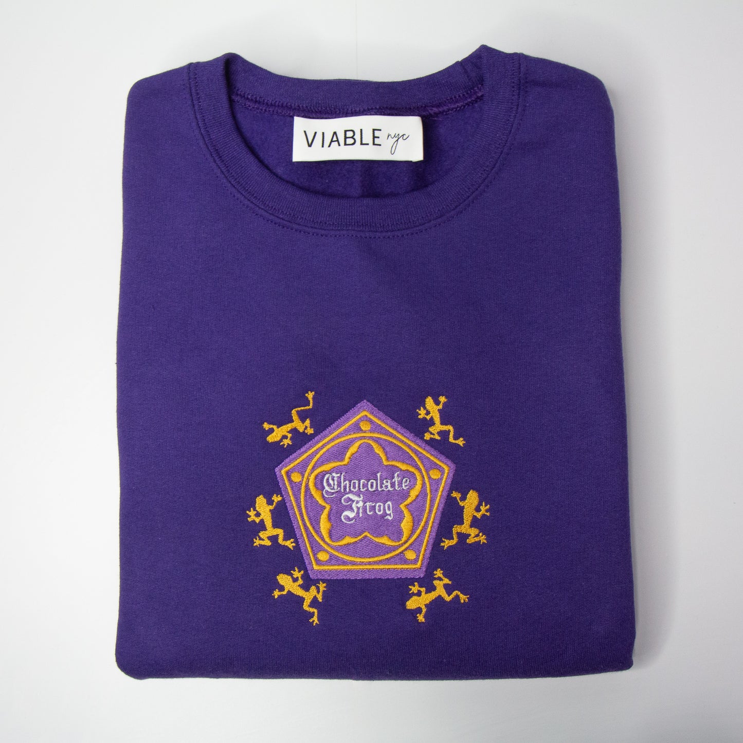 Chocolate Frog Box from Harry Potter Embroidered Crewneck