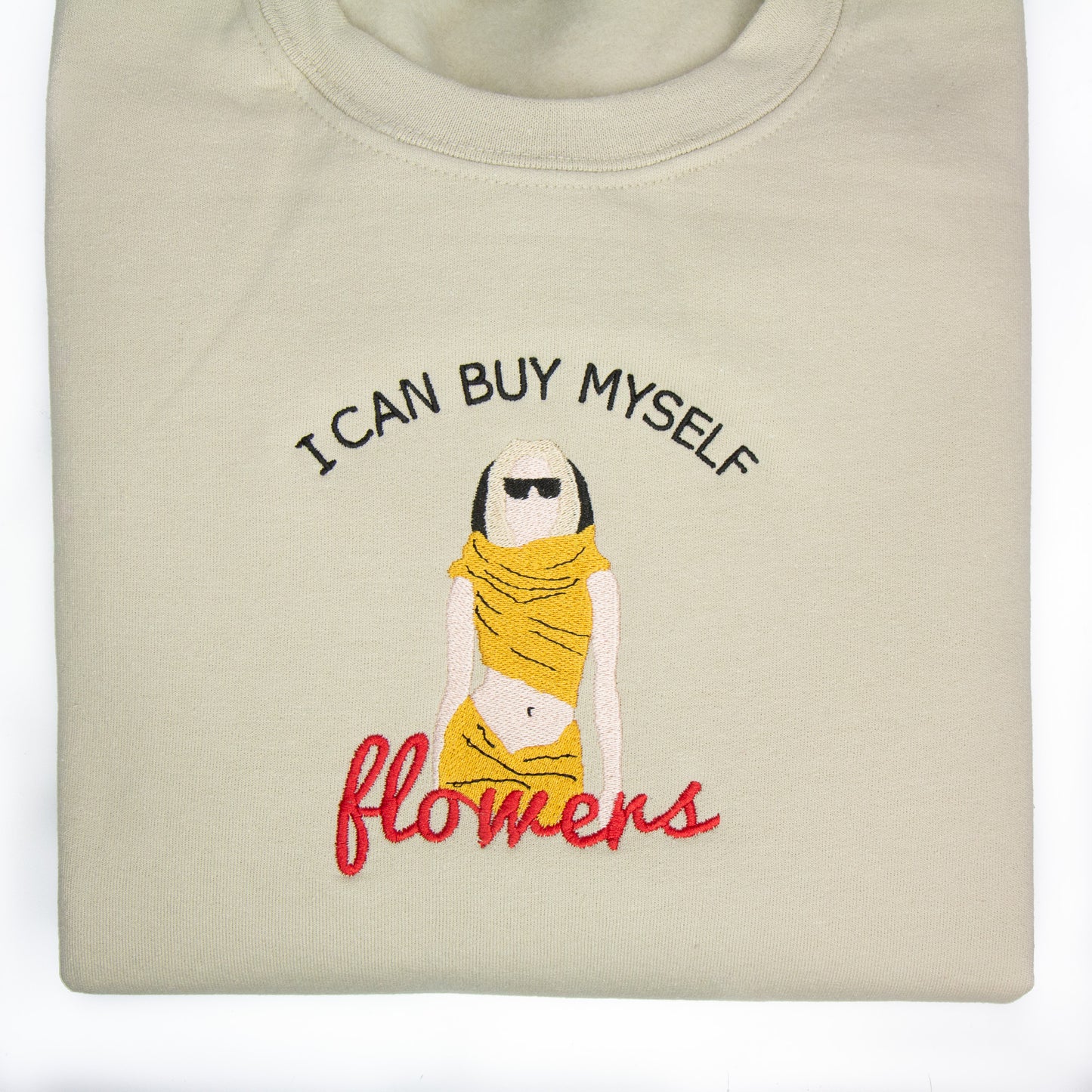 Miley Cyrus "I can Buy Myself Flowers" Crewneck