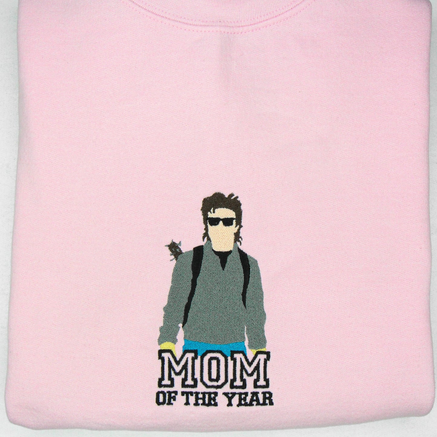 Steve "MOM OF THE YEAR" Embroidered Crewneck