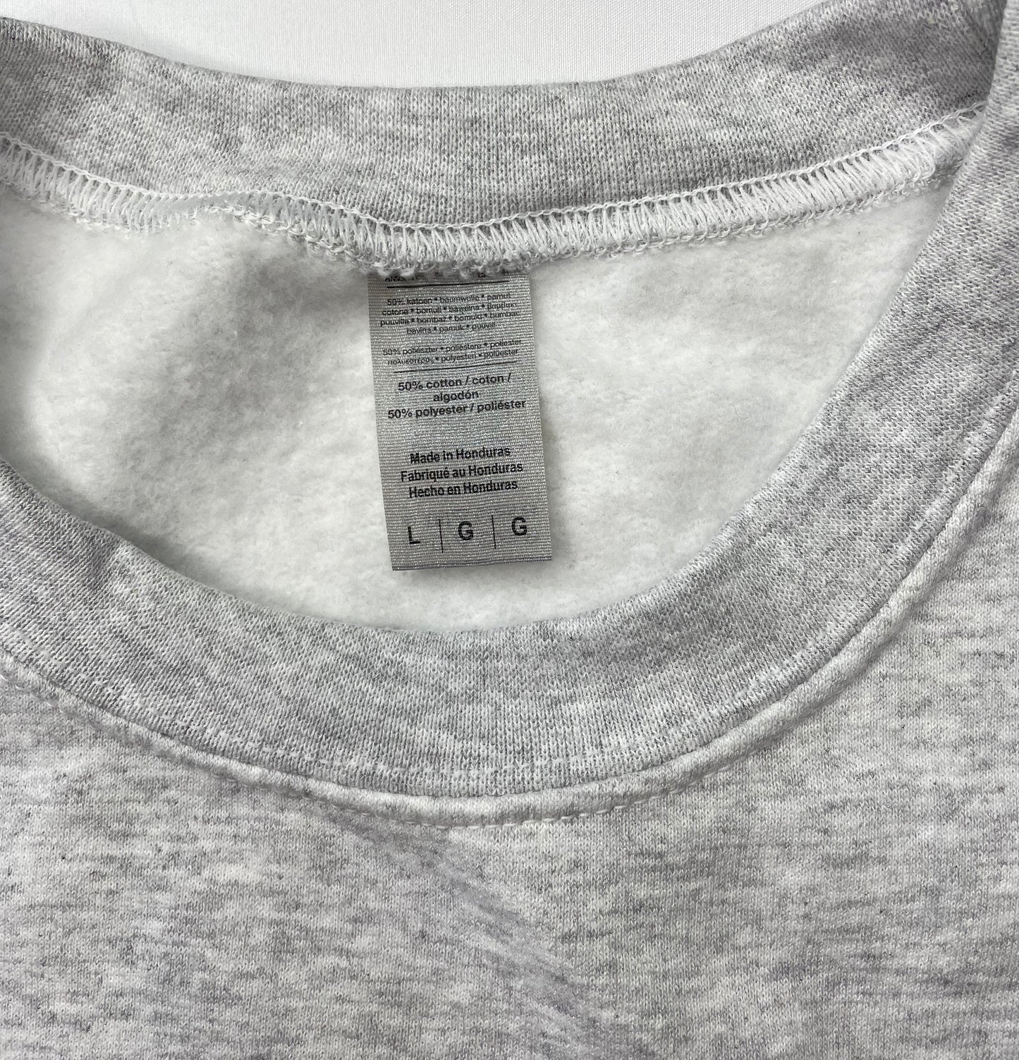 SALE - The Batman in Batsuit Embroidered Crewneck - L