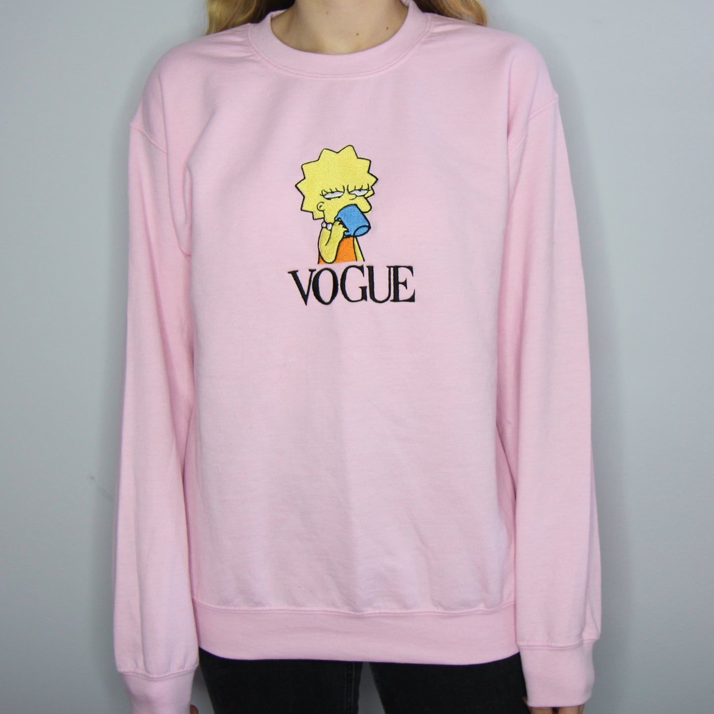 SALE - Lisa Simpson Vogue Crewneck - S