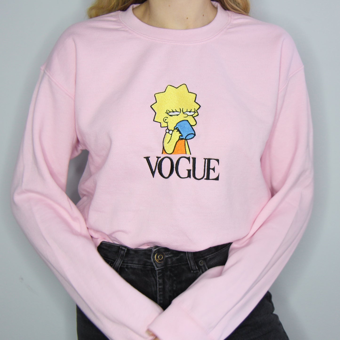 SALE - Lisa Simpson Vogue Crewneck - S