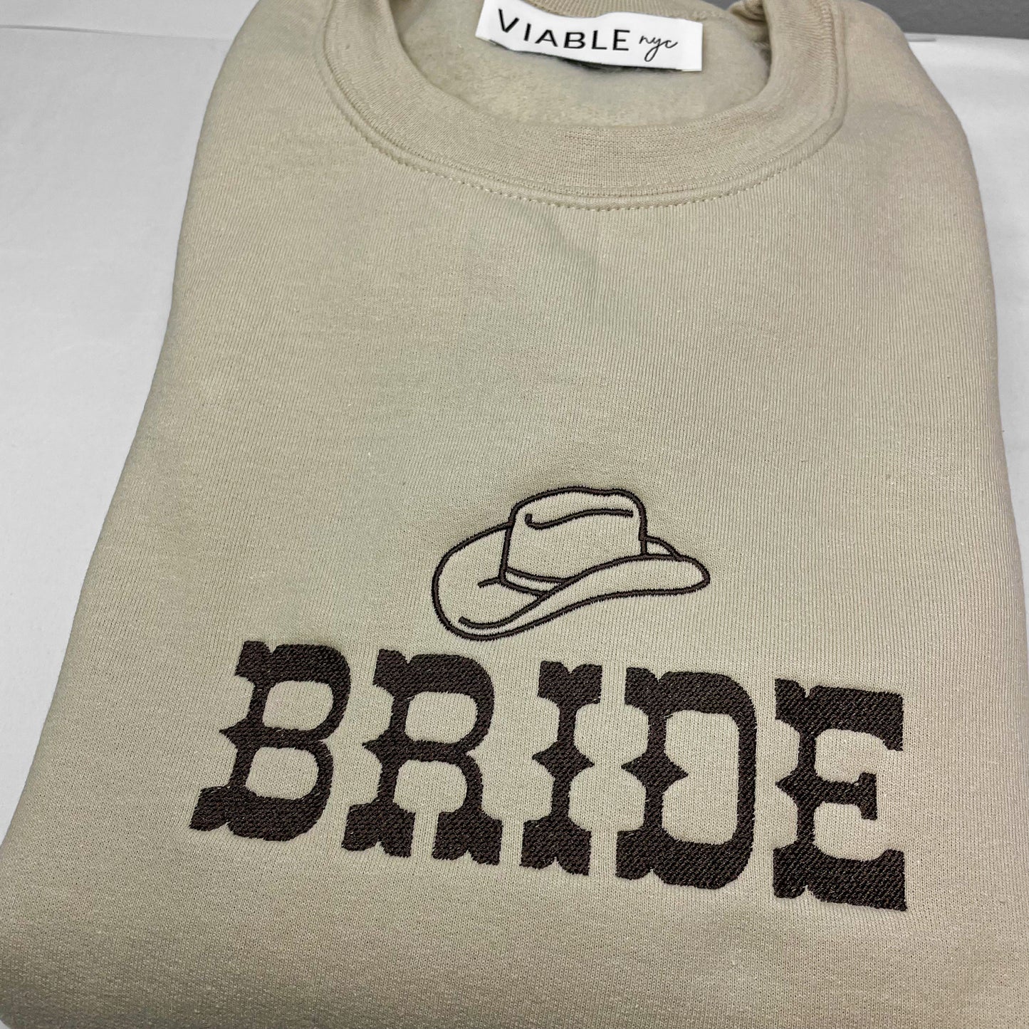 Country Western Bride Crewneck