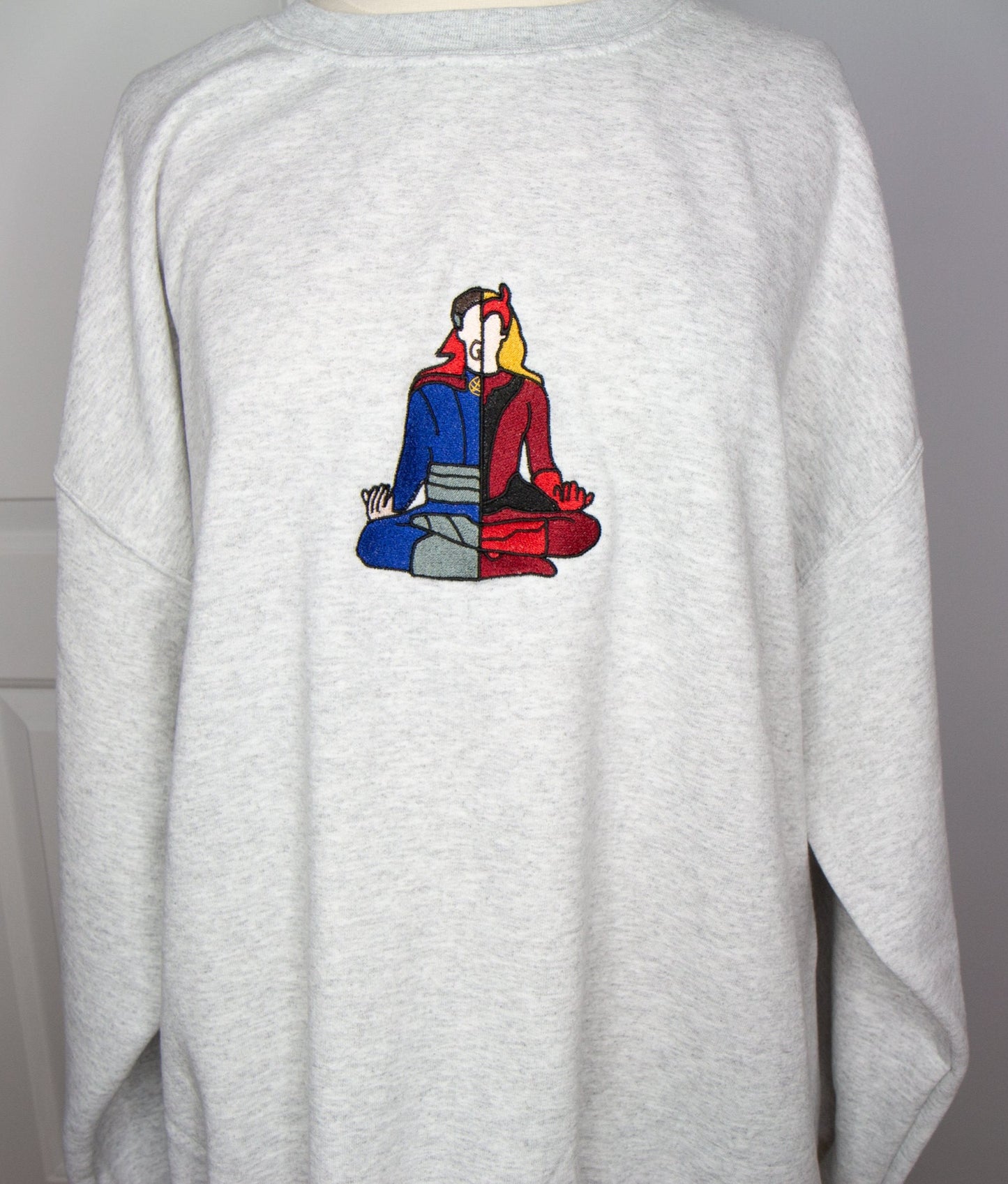 Dr. Strange and Wanda Maximoff The Scarlet Witch Crewneck