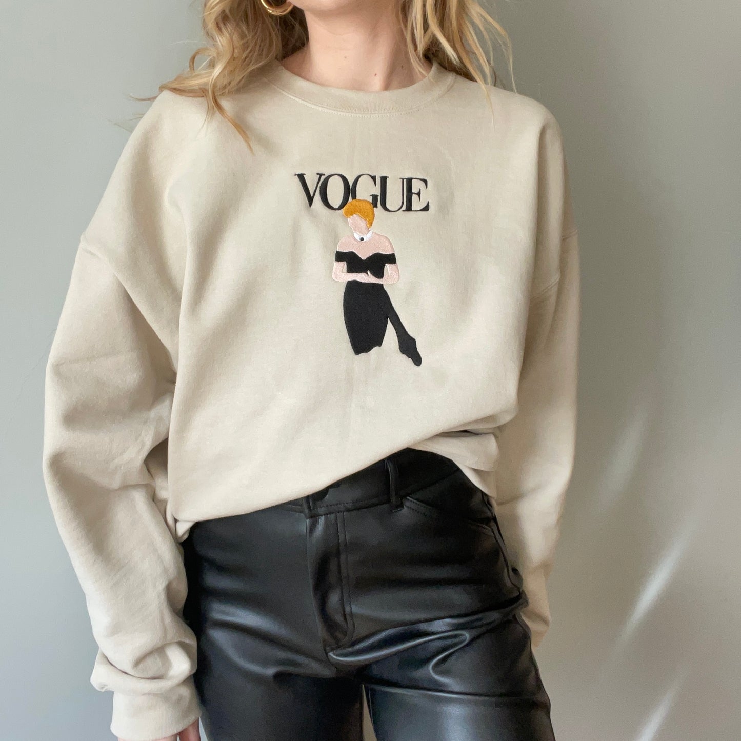 Princess Diana “Revenge Dress” Crewneck with Vogue