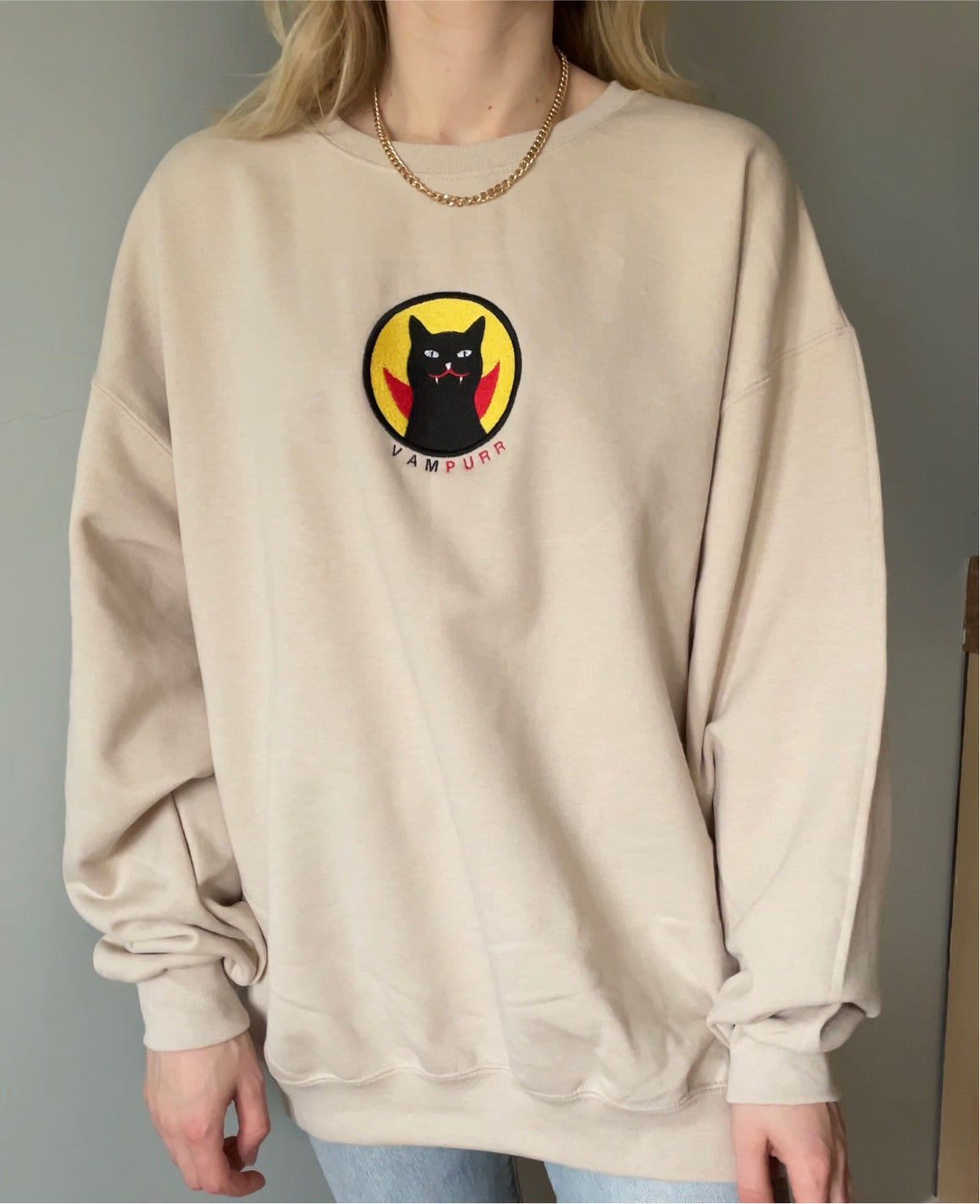 Vampurr Cat Crewneck