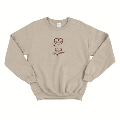 Sabrina Carpenter "that's that me espresso" Embroidered Crewneck