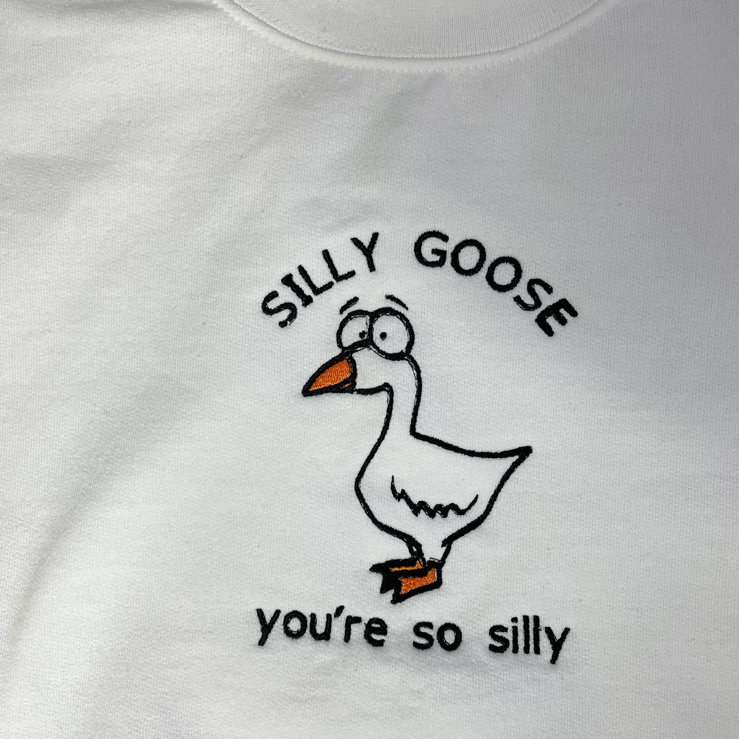 SALE - Silly Goose Crewneck - M