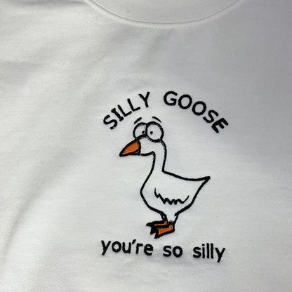 SALE - Silly Goose Crewneck - M