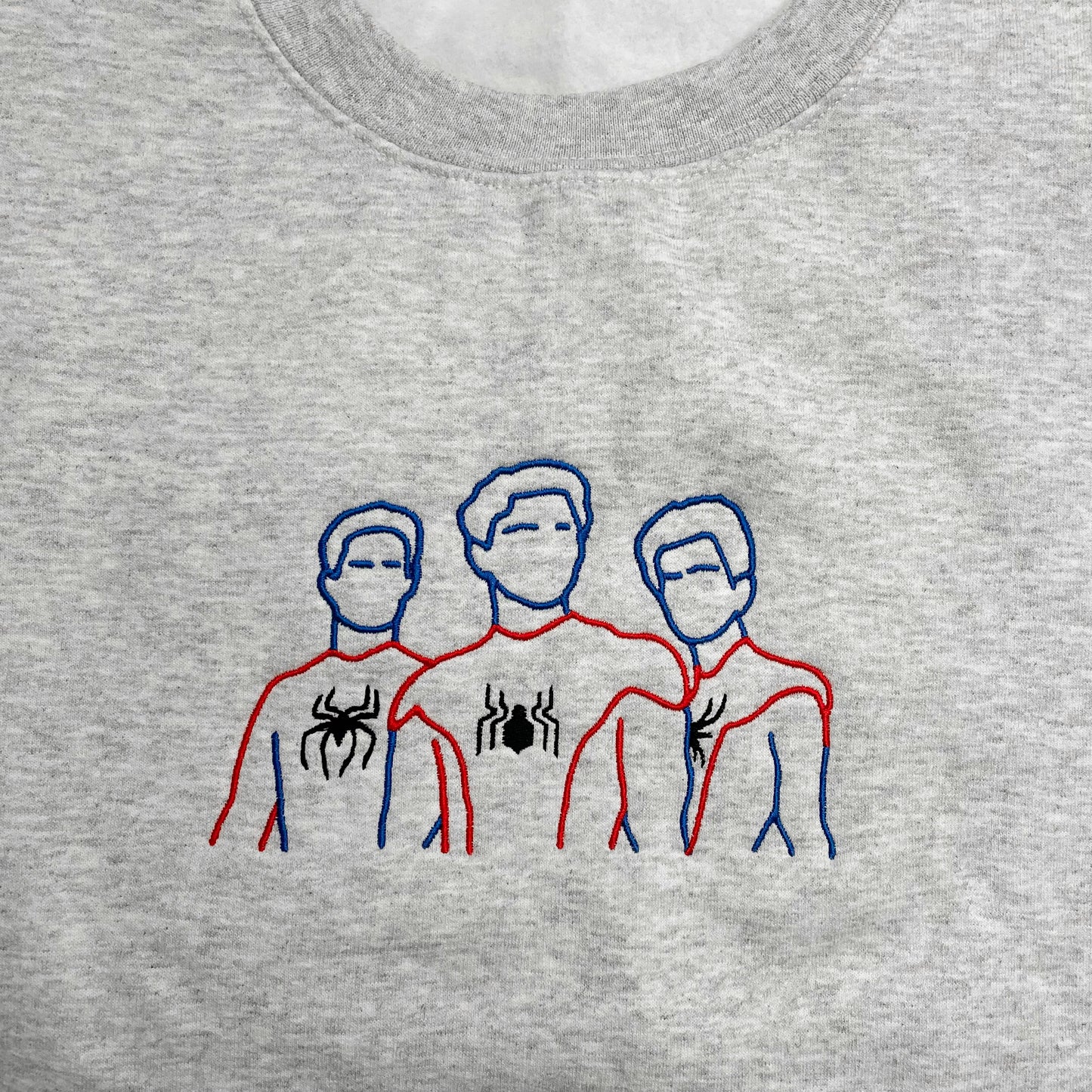 Spiderman Multiverse Embroidered Crewneck