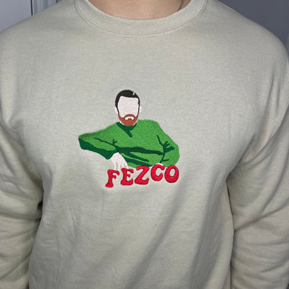 Fezco from Euphoria Embroidered Crewneck