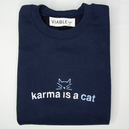 Karma is a Cat Crewneck | Midnights by Taylor Swift