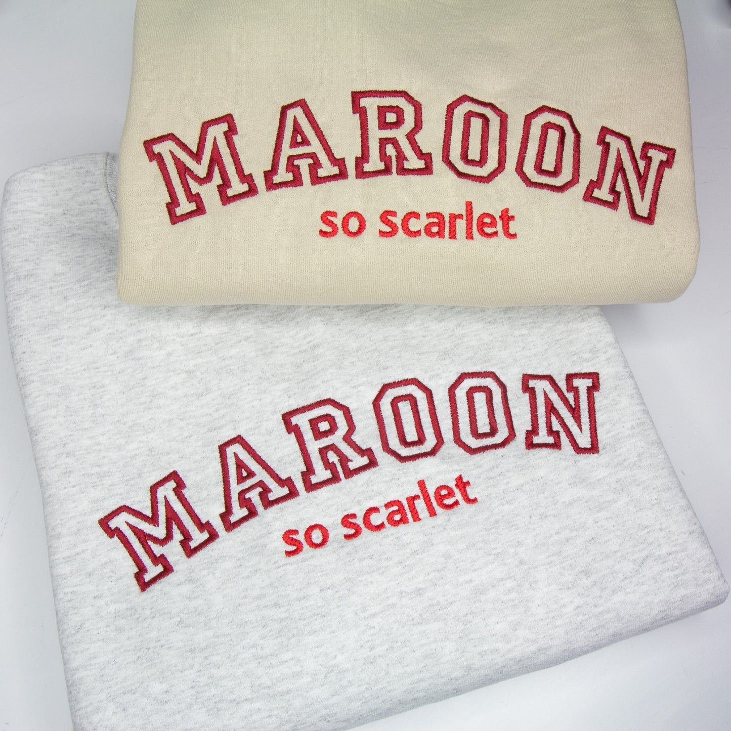 Maroon So Scarlet Crewneck | Midnights by Taylor Swift