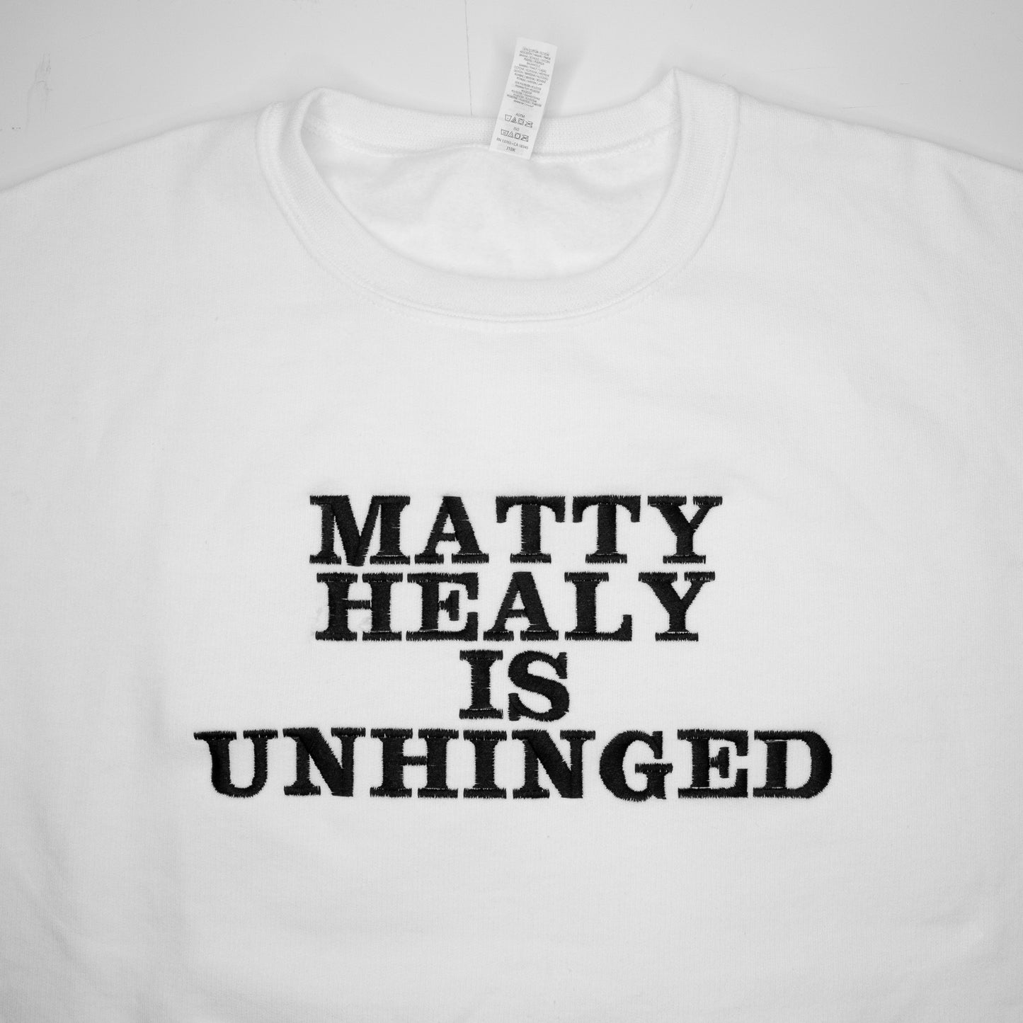 Matty Healy is Unhinged Crewneck