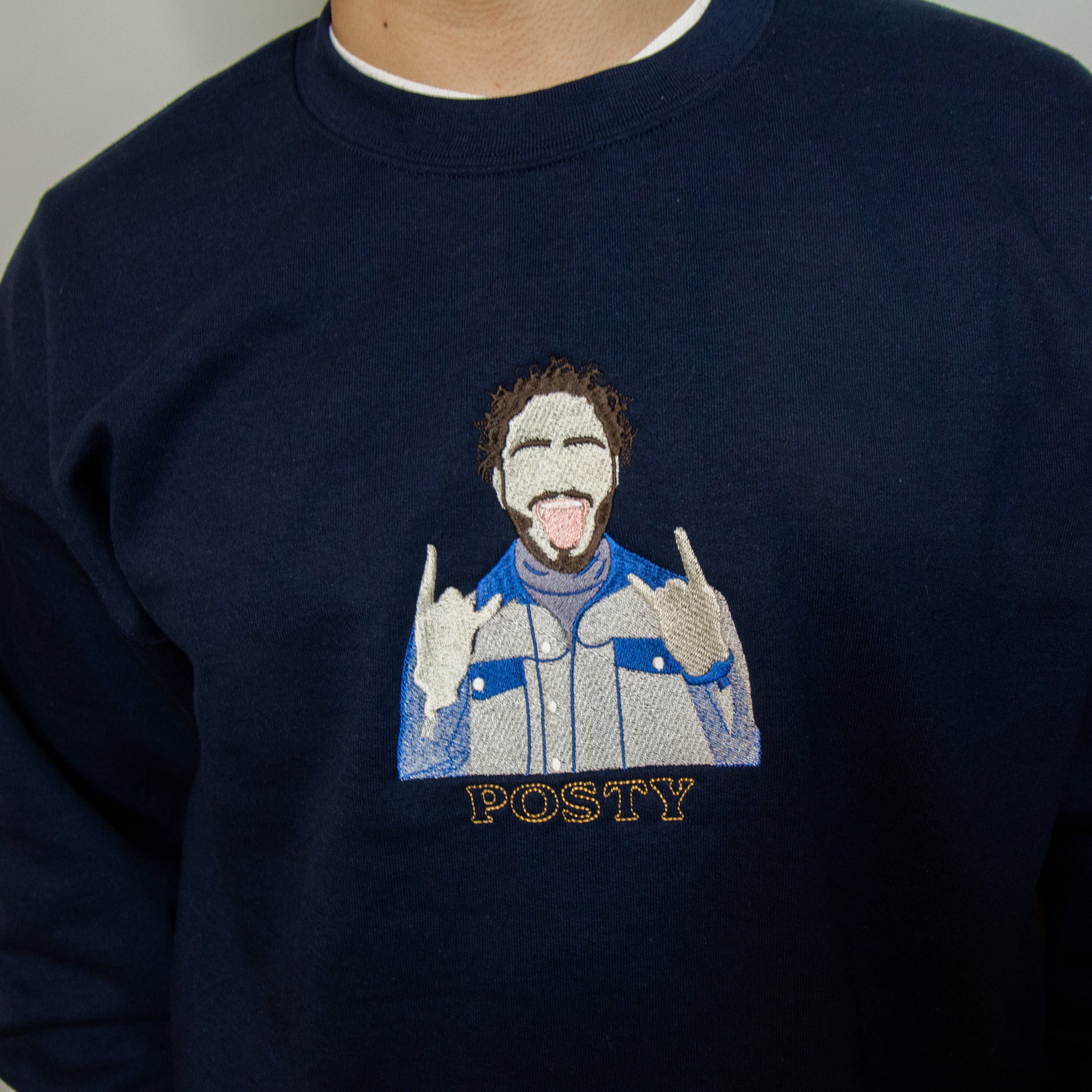 Post malone crewneck discount sweatshirt