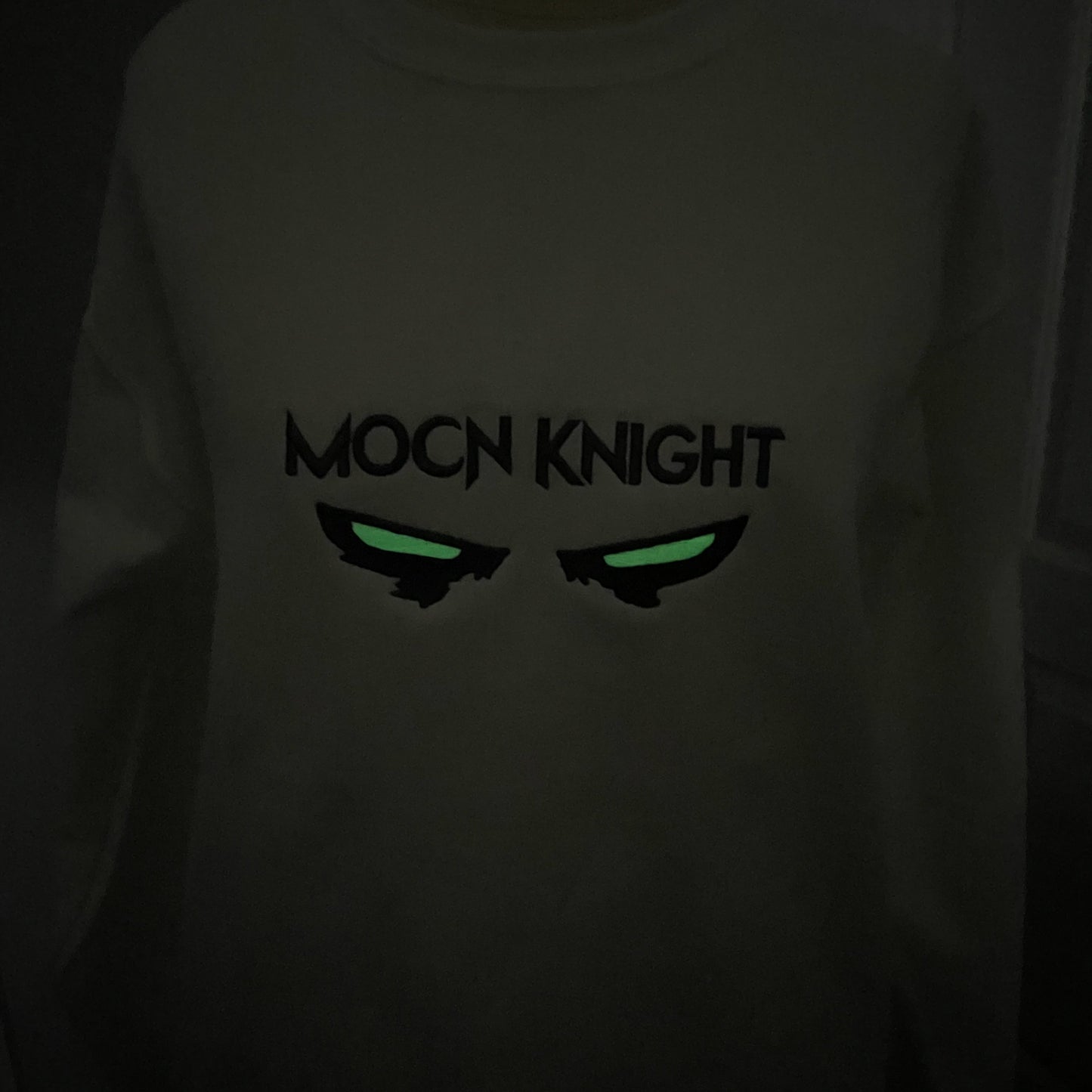 Moon Knight Crewneck With Glow In The Dark Eyes