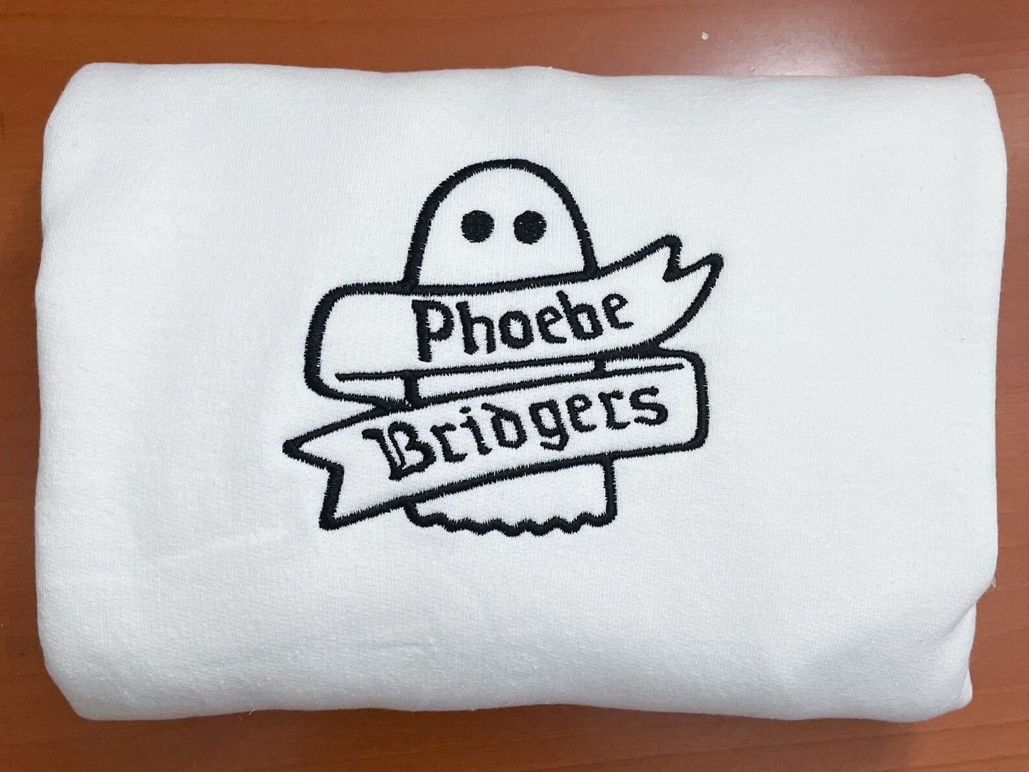 Phoebe Bridgers “Ghost” Embroidered Crewneck